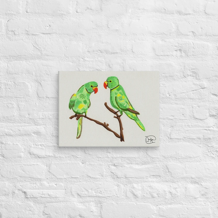 Birbs at the Window Watercolour Canvas product image (12)