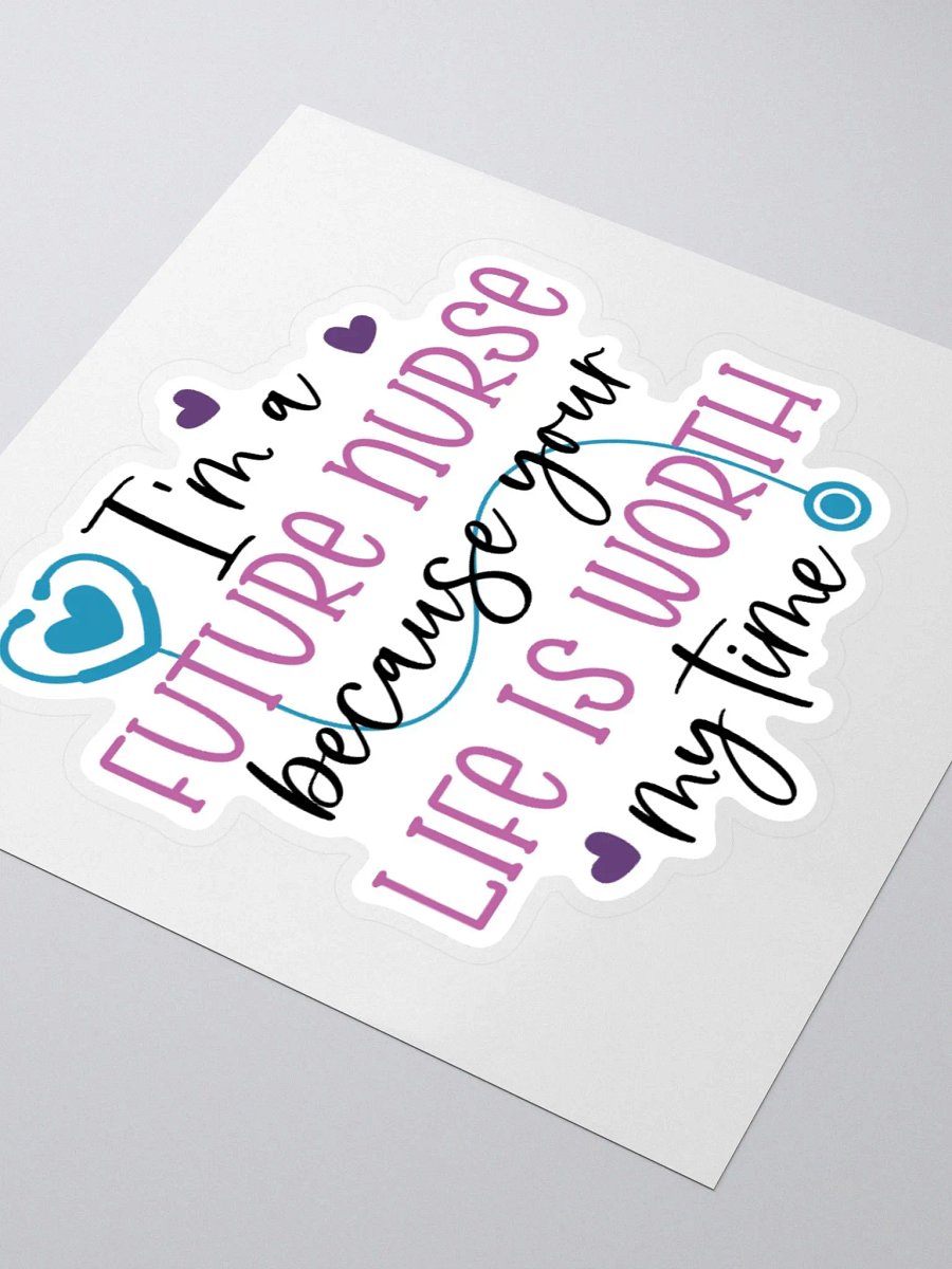 Life Is Worth My Time Sticker product image (8)