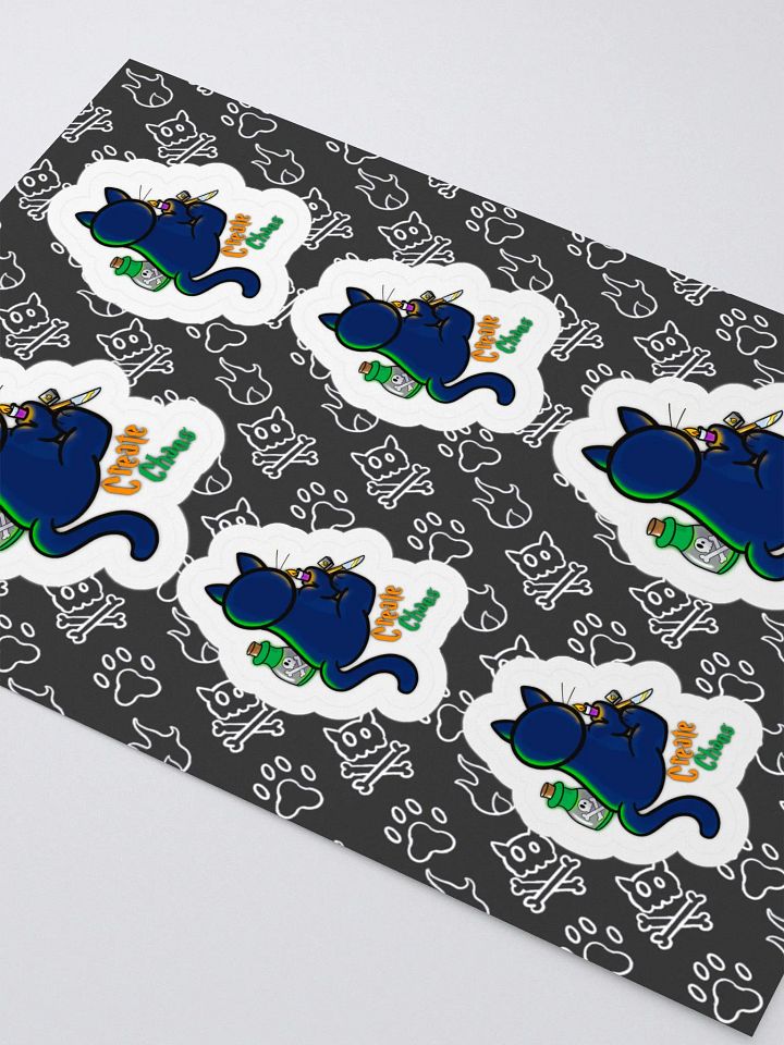 Create Chaos Sticker sheet product image (2)