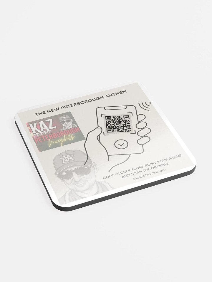 "Peterborough Nights" QR Code Coaster product image (2)