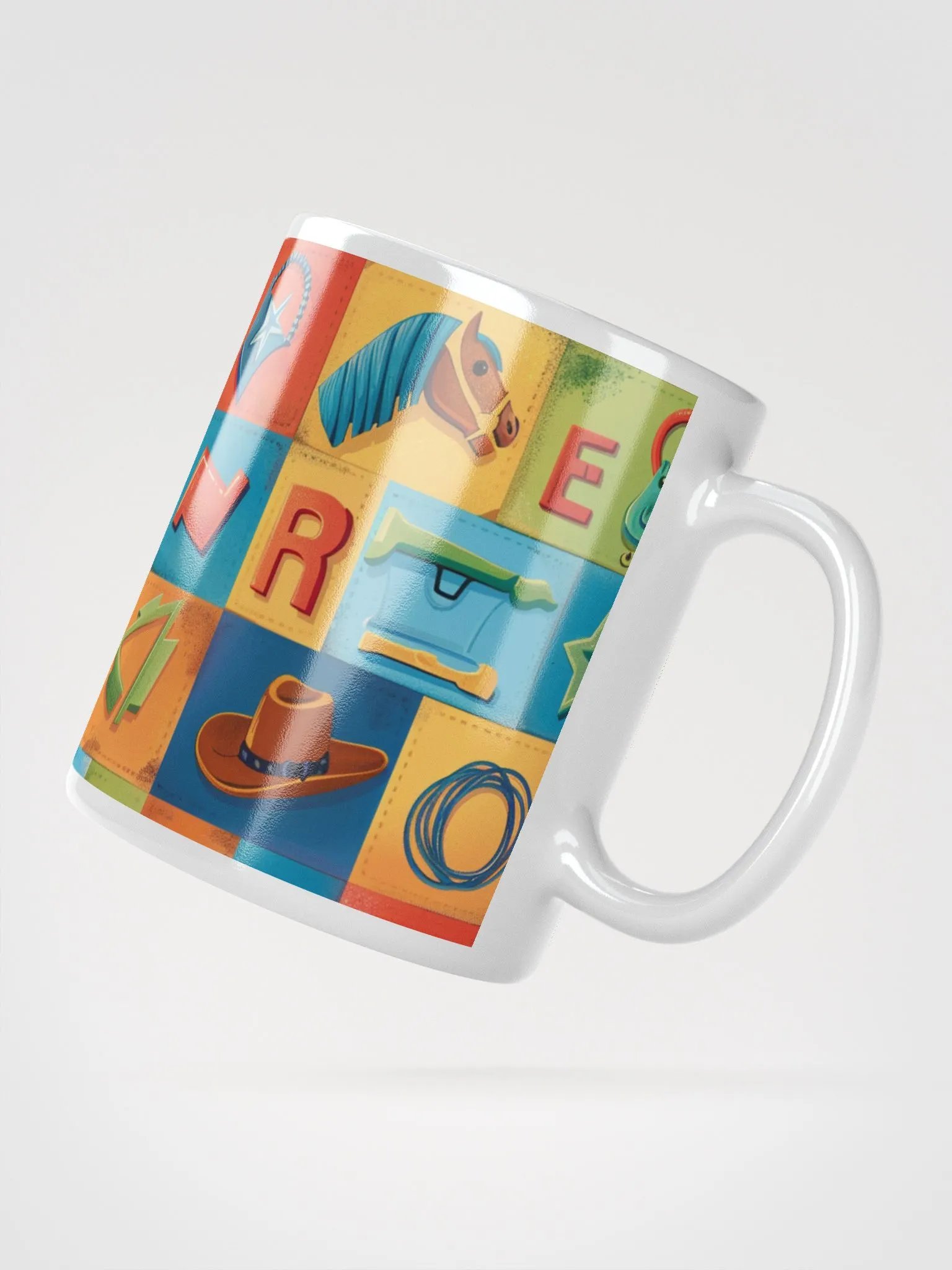 Wild West Patchwork Mug product image (4)