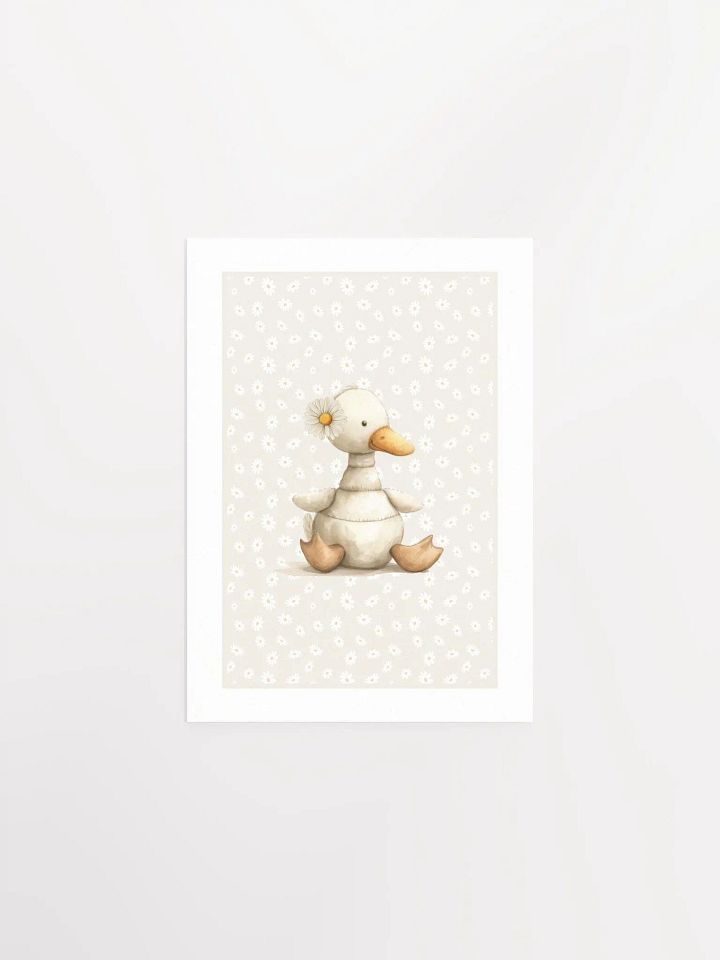 Boho Daisy and Goose Nursery Print product image (2)