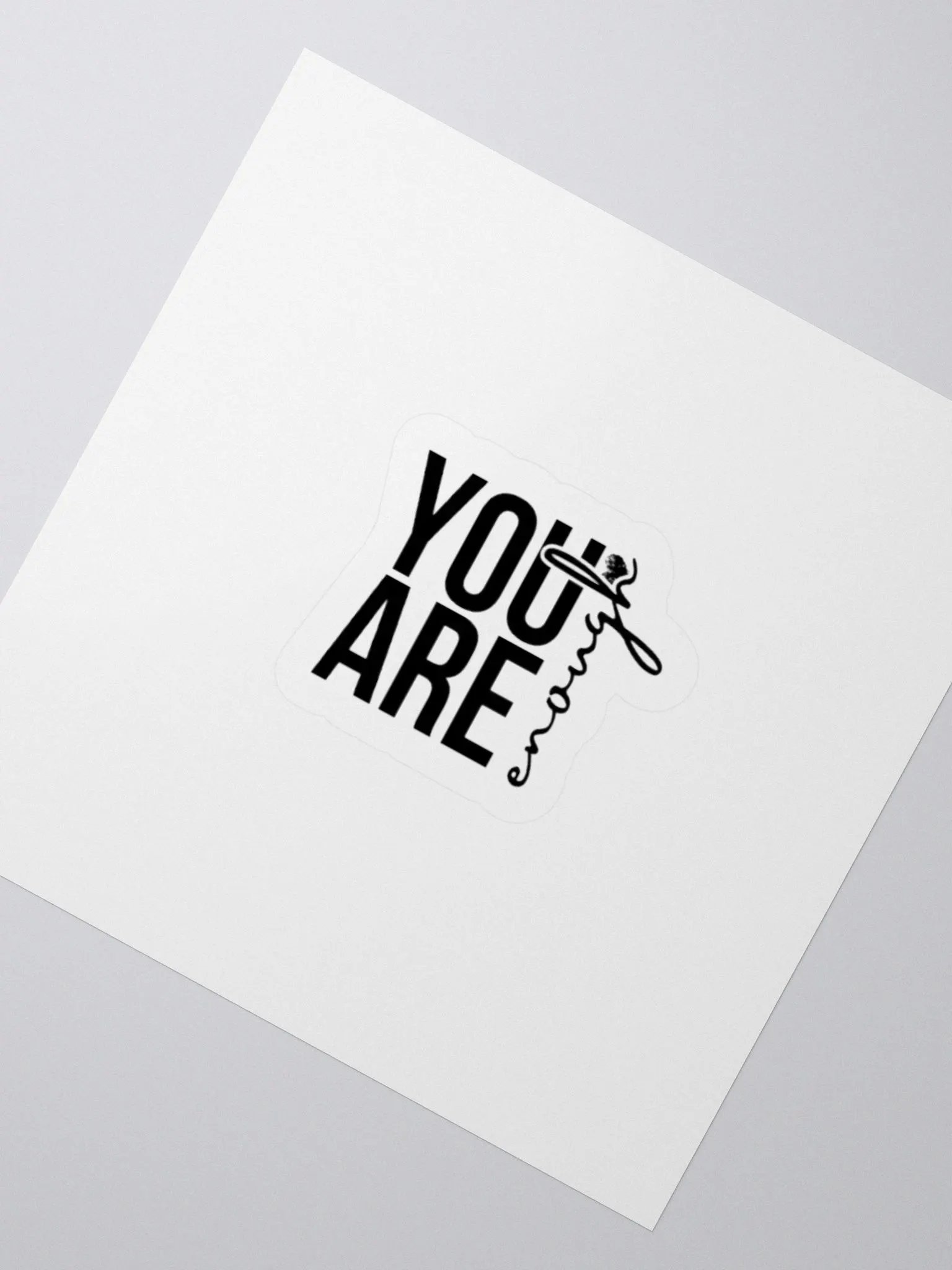 You are enough Gen 2: Corkscrew Kiss Cut Stickers product image (6)