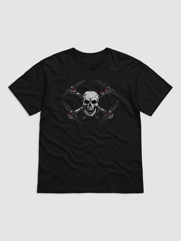 Skull Quadrocopter T-Shirt – Bold and Unique Drone Design Tee product image (1)