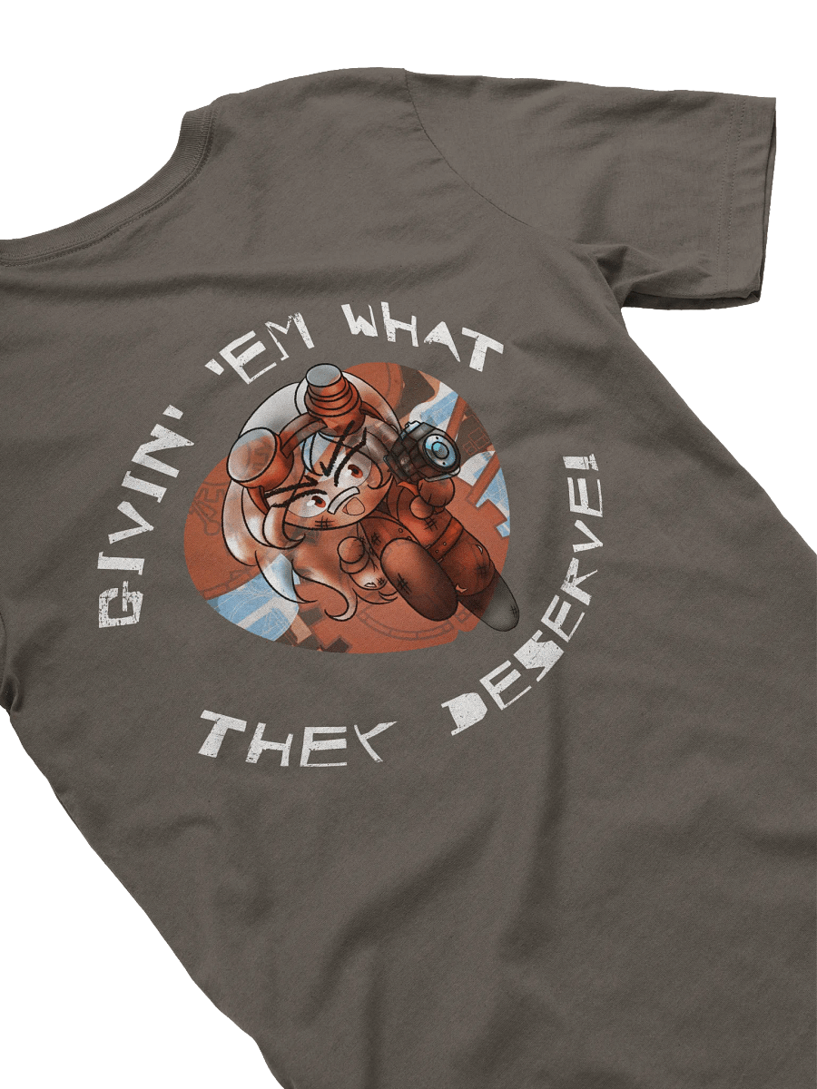 "GIVIN' 'EM WHAT THEY DESERVE!" Chibi Noure Tee product image (26)