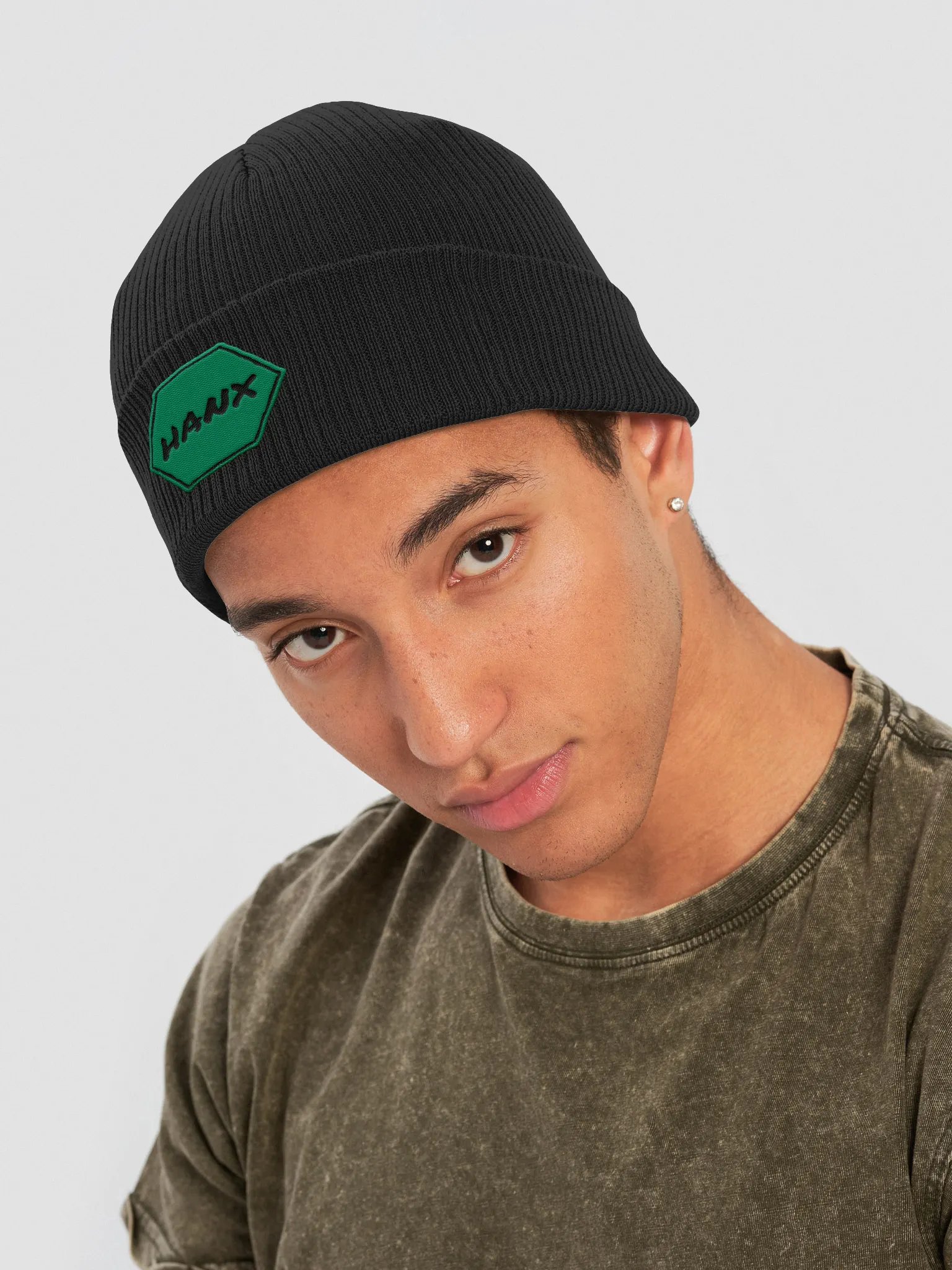 Hanxagon Greenout - Atlantis Organic Ribbed Beanie product image (13)