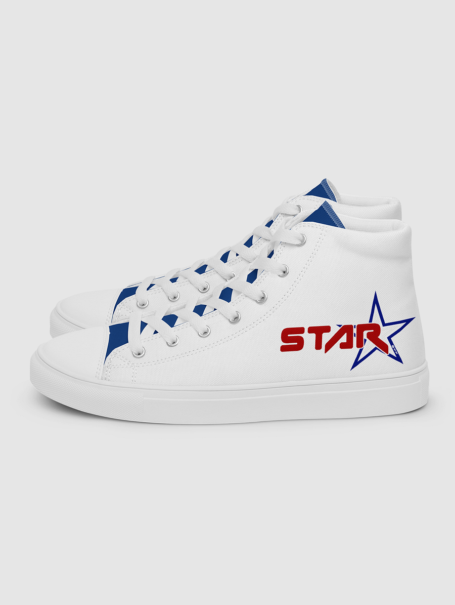 [star011merch] Women’s high top canvas shoes product image (5)