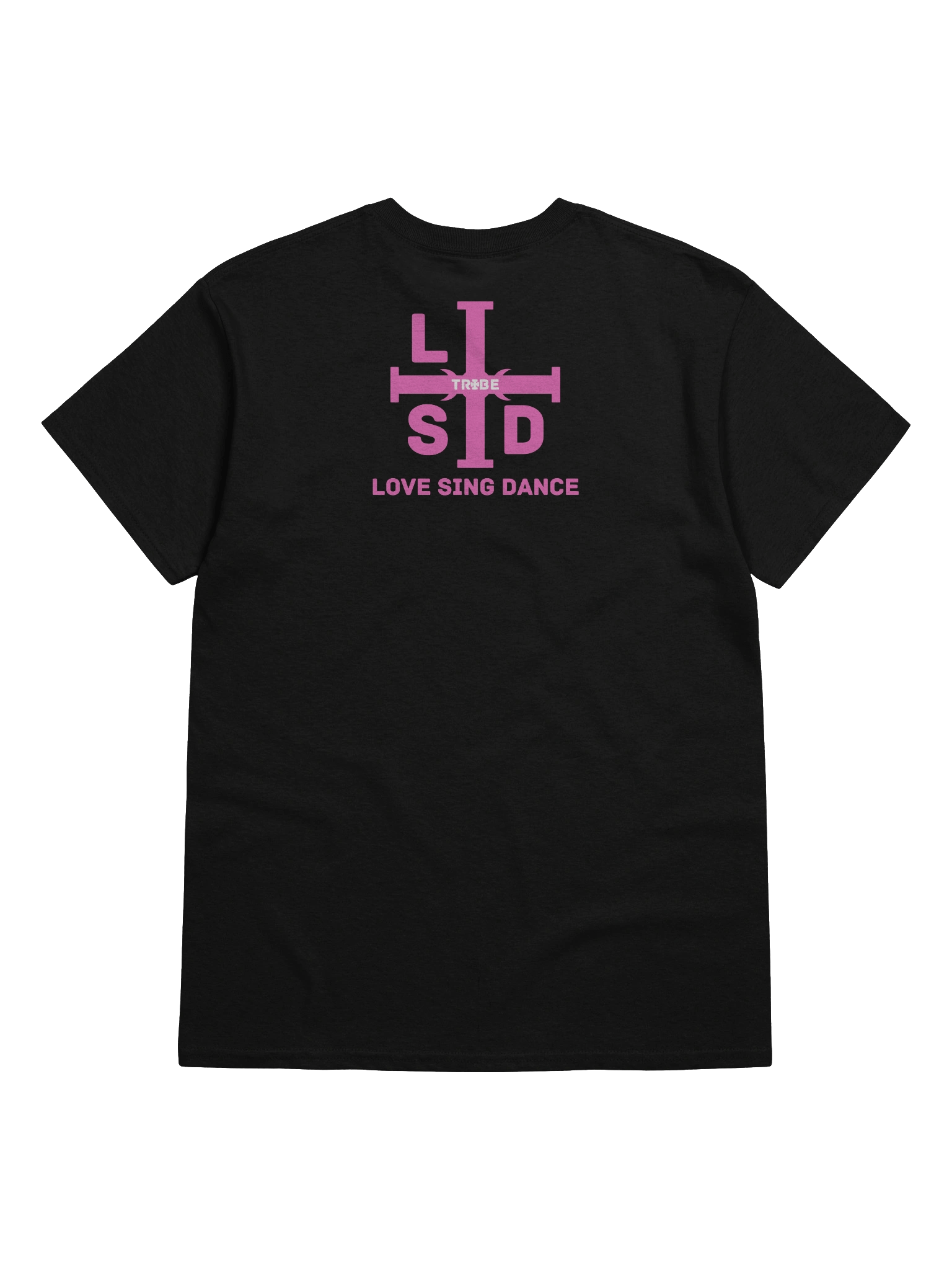 LSD TRIBE "Love Sing Dance" Mystic Tee {Pink Emblem} product image (6)