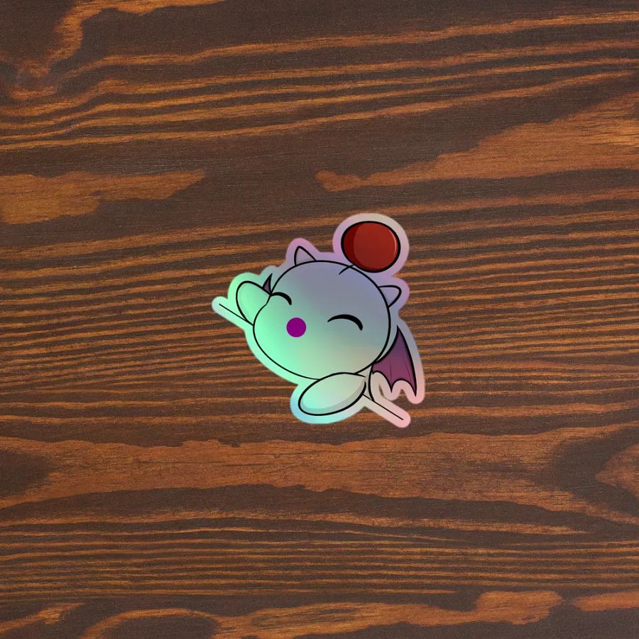 Good Moogle Holographic Sticker product image (3)