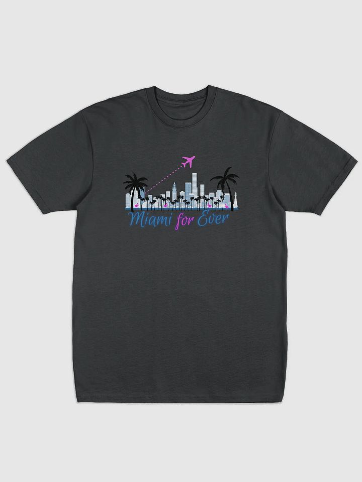 Miami Skyline Flamingo Tee product image (1)