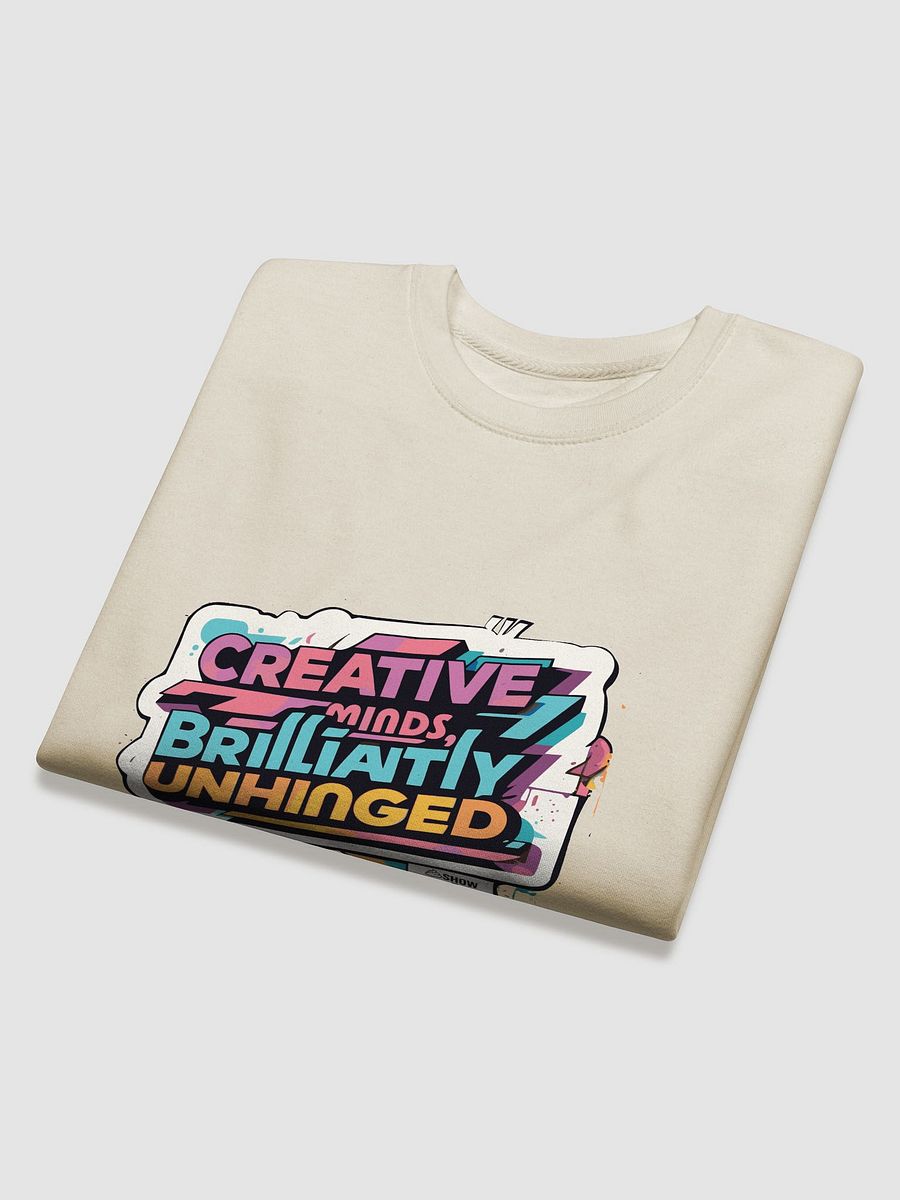 Brilliantly Unhinged and Cozy Sweatshirt product image (4)