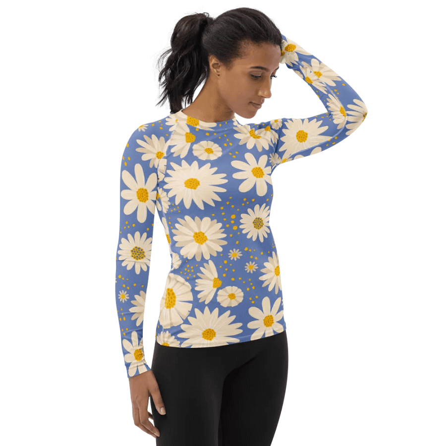 Sunflower Breeze Women's Rash Guard product image (4)