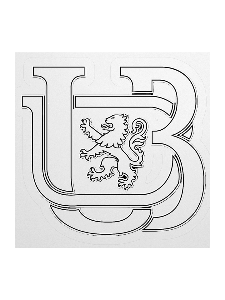 UBC " Monogram Sticker product image (1)