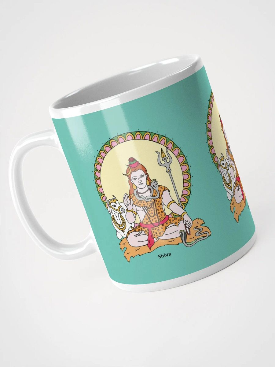 Shiva the Ascetic Mug (Teal) product image (3)