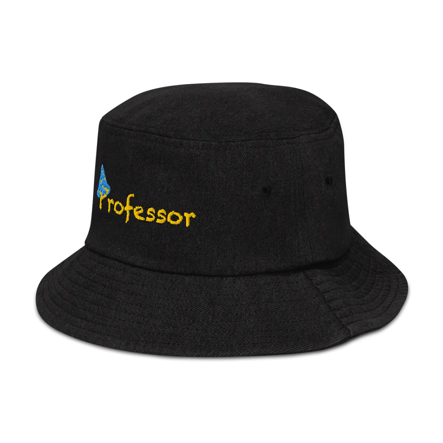 The Professor's Denim Bucket Hat product image (4)