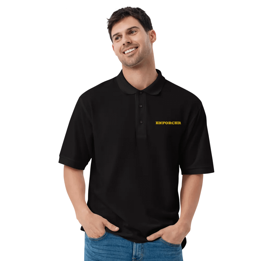 "Motorcycle Club" Embroidered Collared Shirt (Enforcer) product image (23)