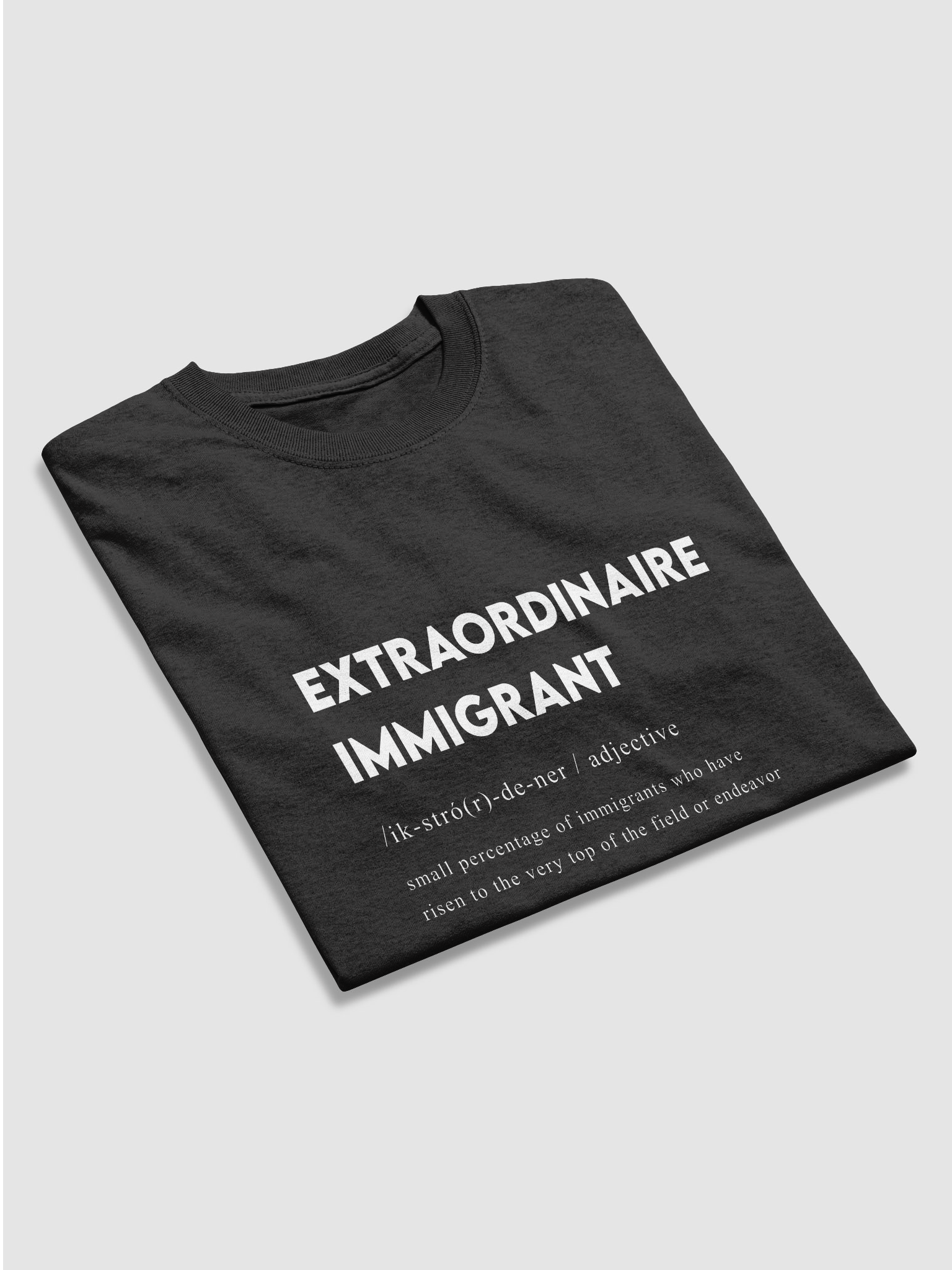 EXTRAORDINAIRE IMMIGRANT TSHIRT product image (3)