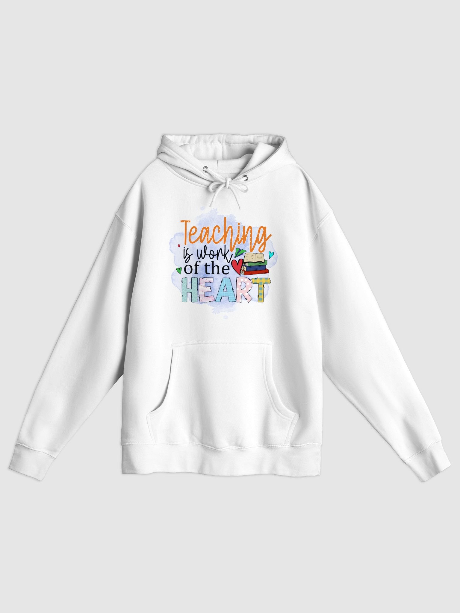 Teaching is Work of the heart Hoodie product image (1)