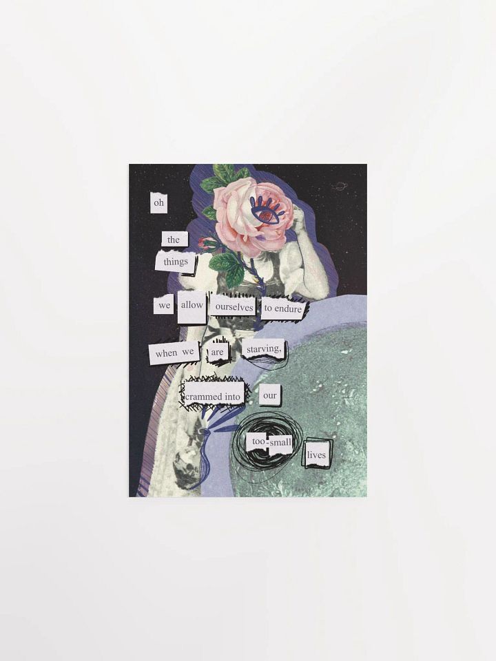 Too-Small Lives Art Print product image (1)