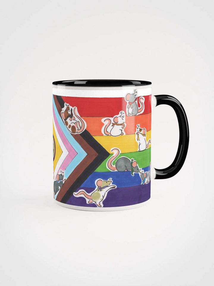 Gay Pride Rats Mug product image (2)