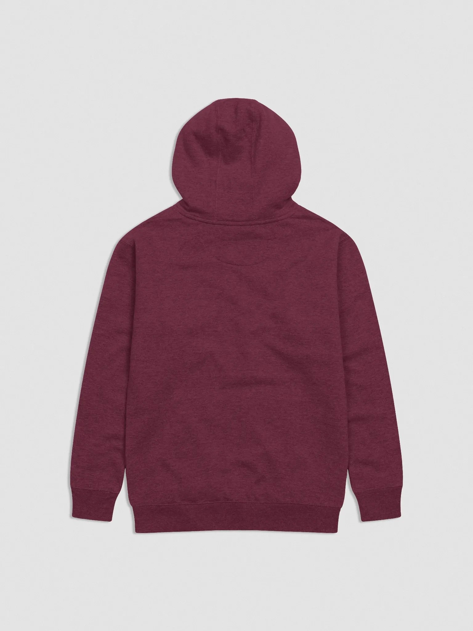 Black Rose Beauty Embroidered Hoodie "Maroon" product image (2)