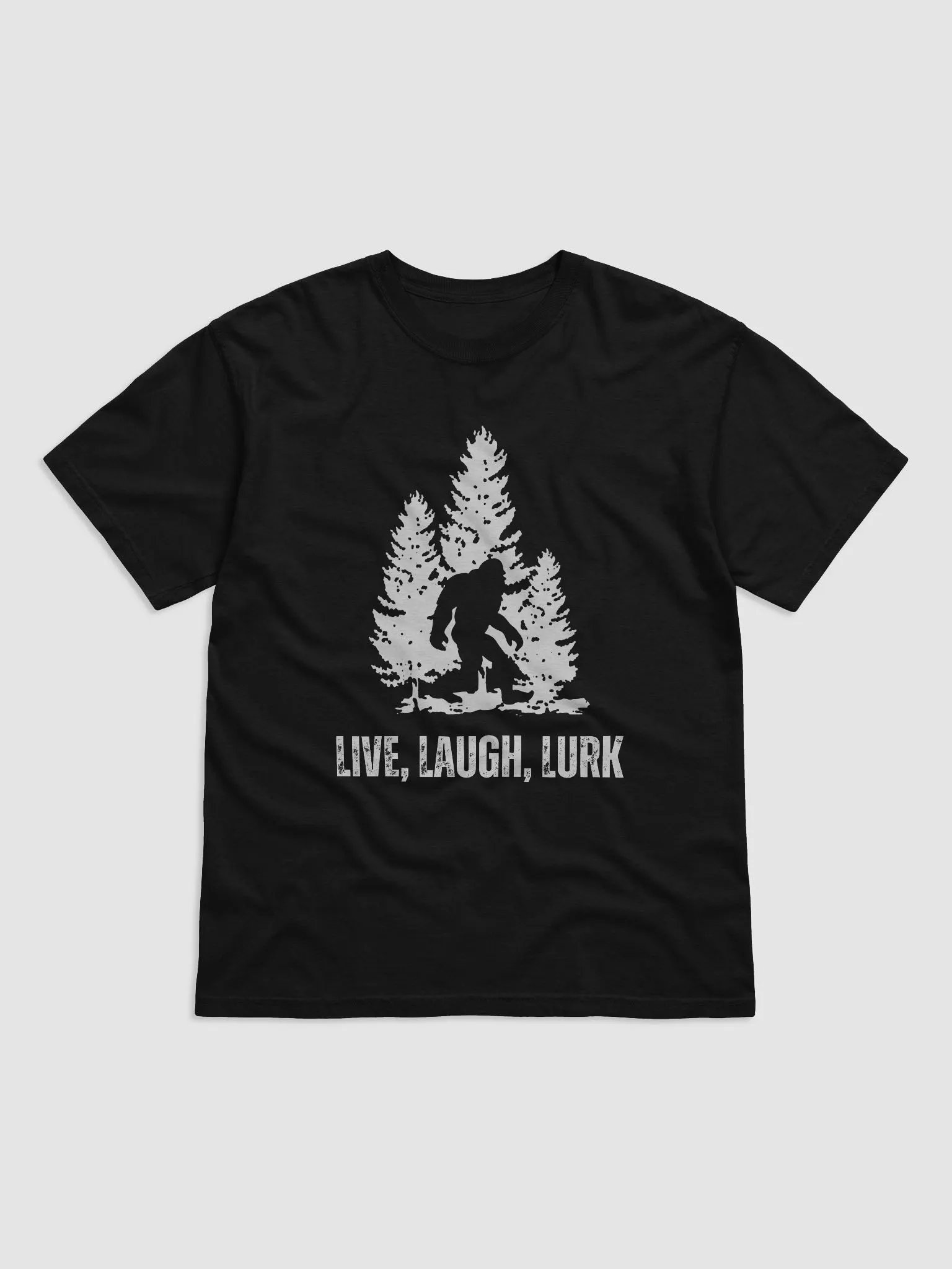 Live, Laugh, Lurk Adult T-shirt product image (1)