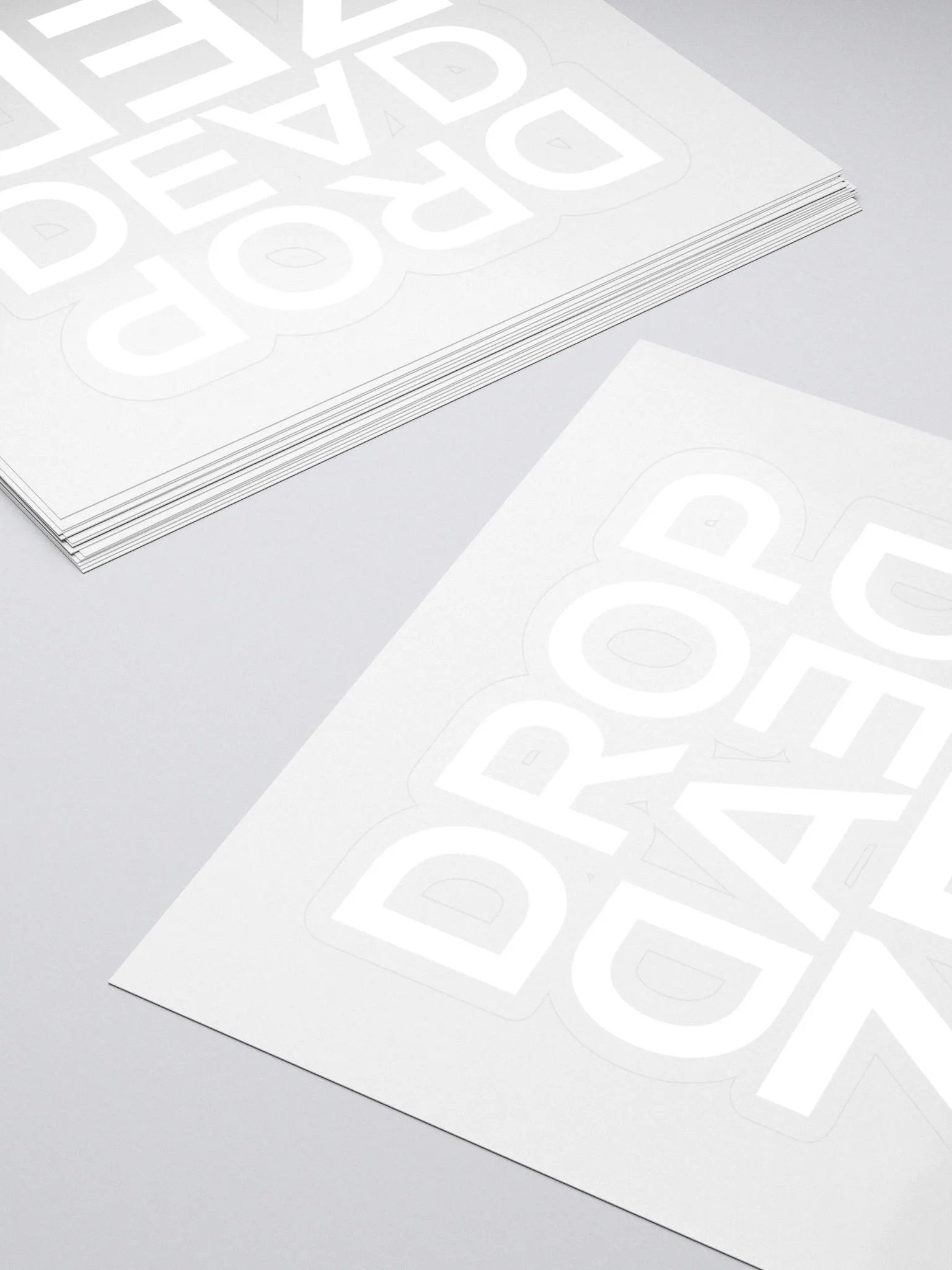 Drop Dead Zed - Name Sticker product image (4)
