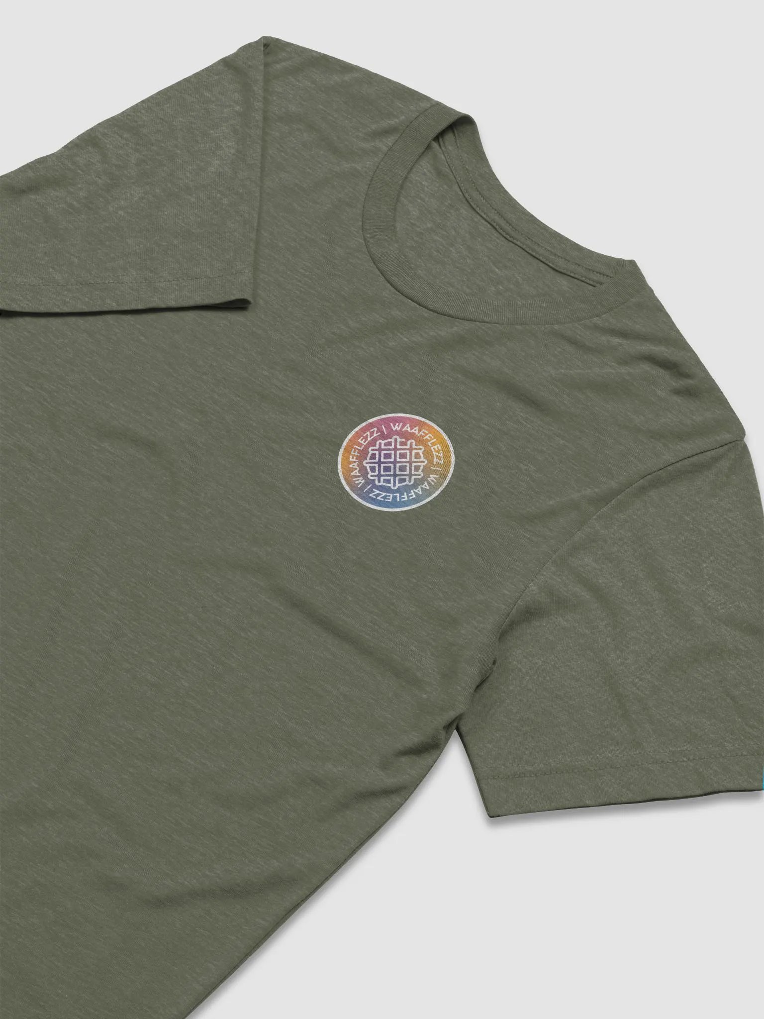 Gradient Waafflezz Logo Tee product image (3)