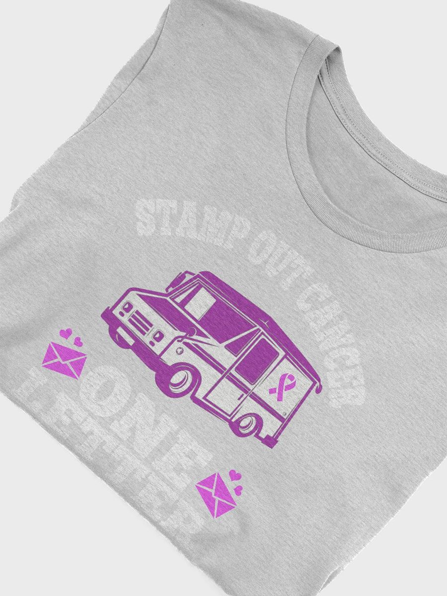 ONE LETTER AT A TIME POSTAL WORKER BREAST CANCER TEE product image (14)