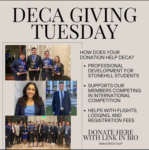 Today is #GivingTuesday! 💙 Your support helps DECA members grow into the leaders of tomorrow. Donate today and be part of sha...