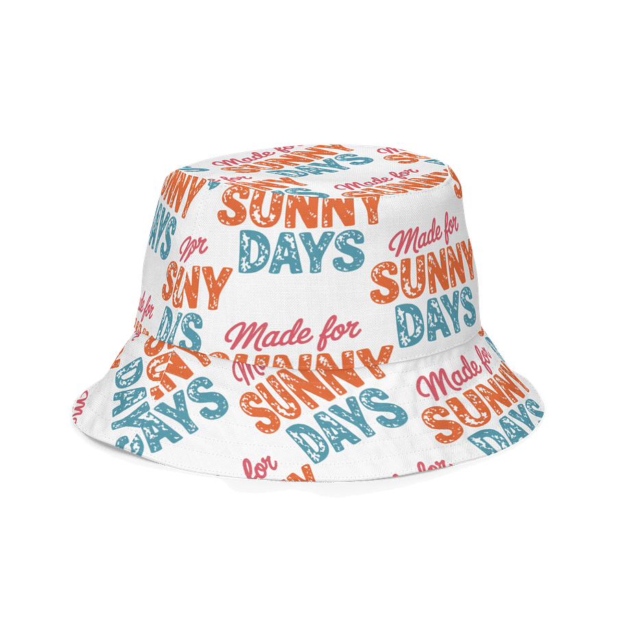 Made for Sunny Days Reversible Bucket Hat product image (5)