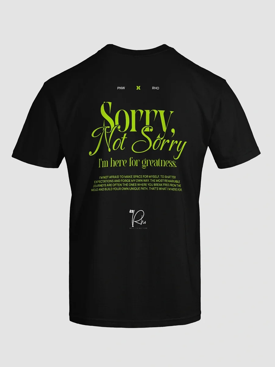 Sorry Not Sorry x Rho Adult Tee product image (33)