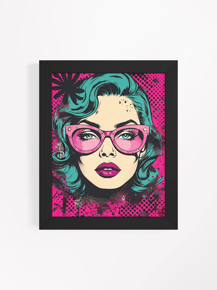 Turquoise Dream Pop Art Poster product image (5)
