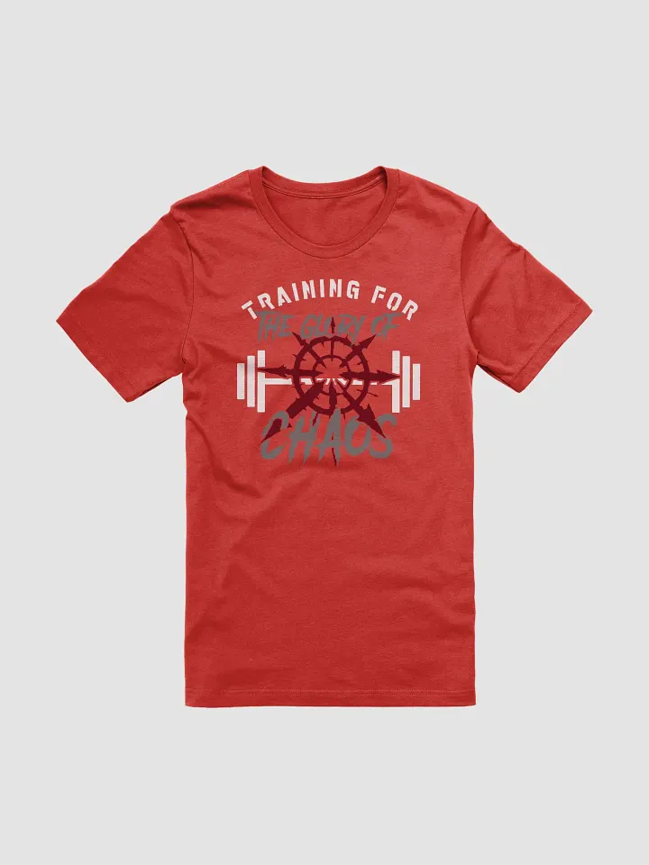 Training for the Glory of Chaos Classic T-Shirt | Warhammer 40K Chaos-Inspired product image (2)