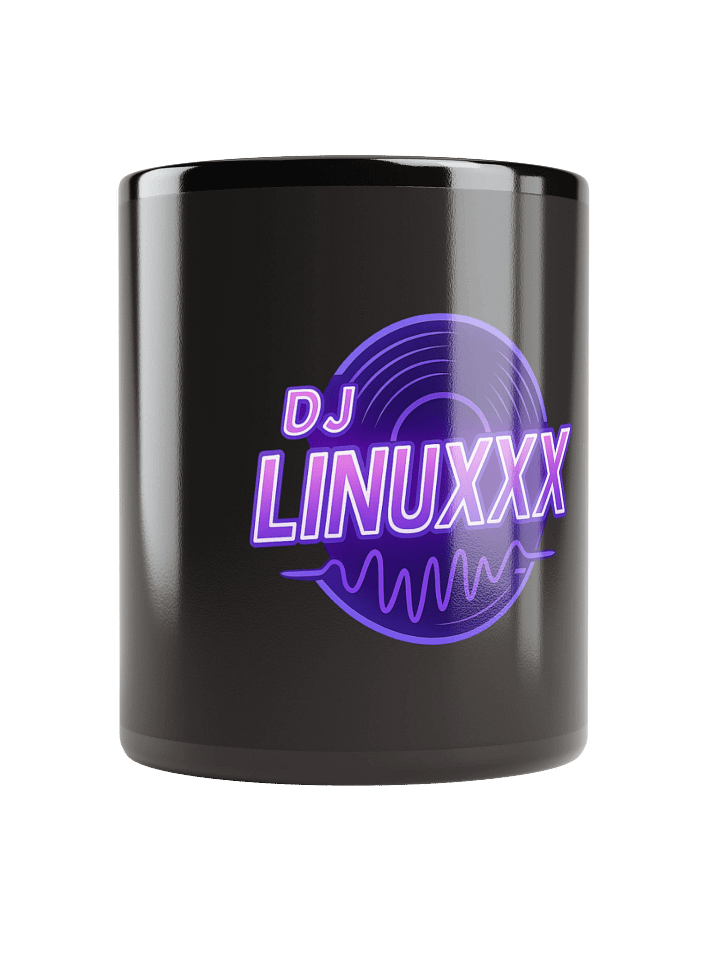 Dj Linuxxx Black Glossy Mug product image (1)