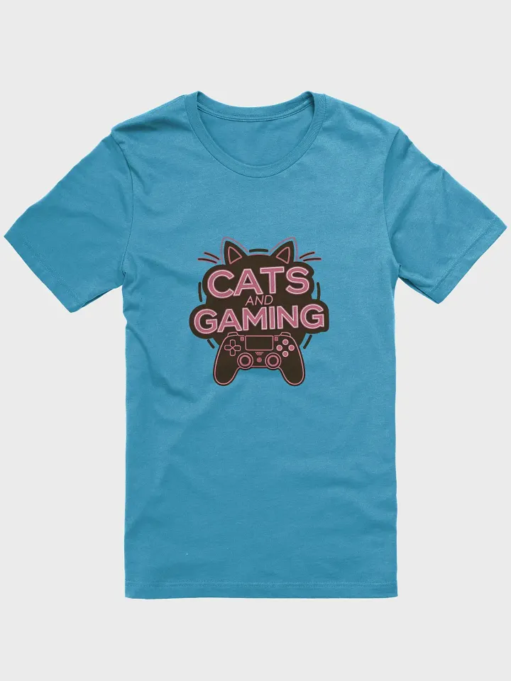 Purrfect Cats and Gaming Gamer Tee product image (7)