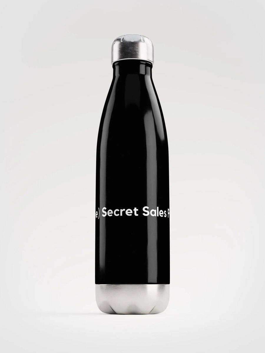 (The) Secret Sales Pro drinking bottle blk product image (1)