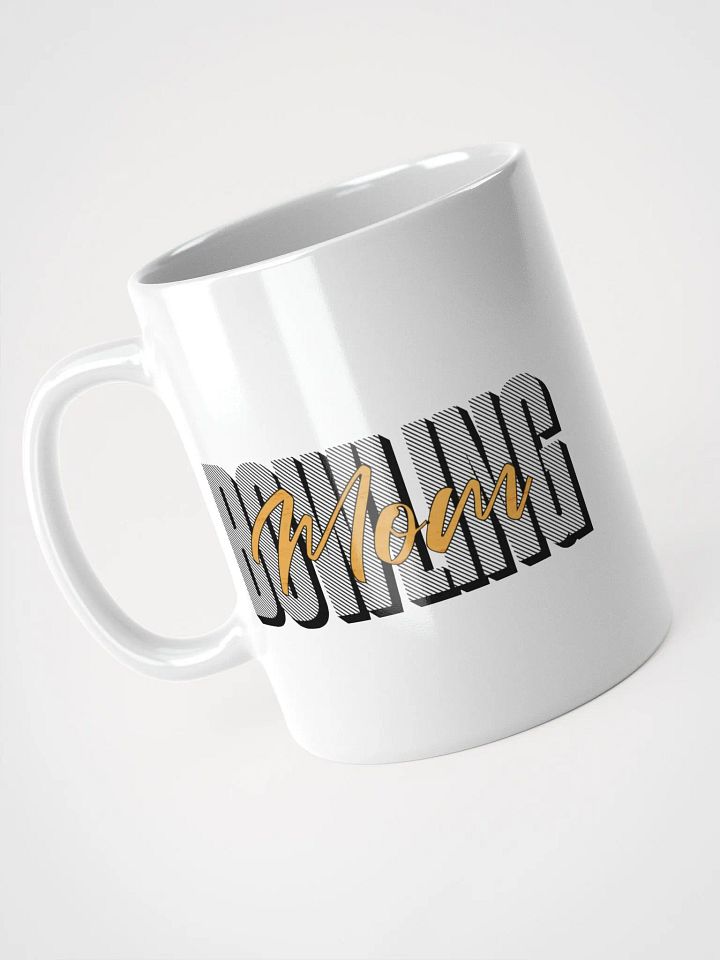 Mom Bowling Golden Mug product image (2)