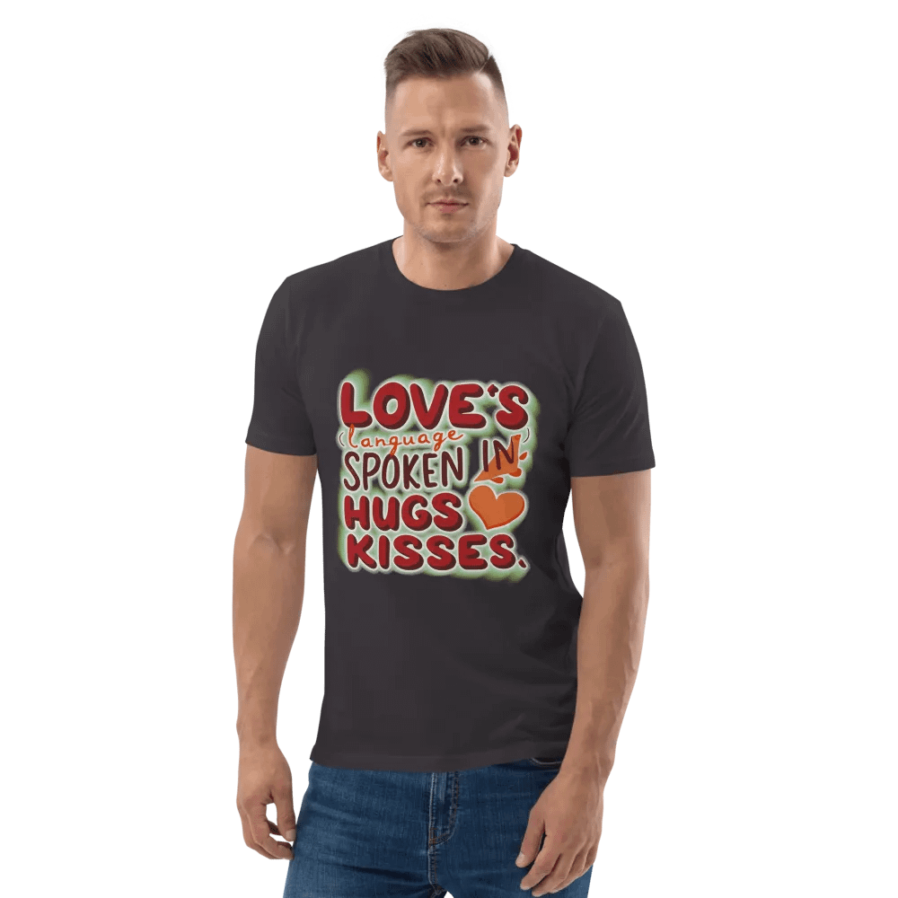Love's Language spoken in hugs & Kisses T-shirt product image (5)