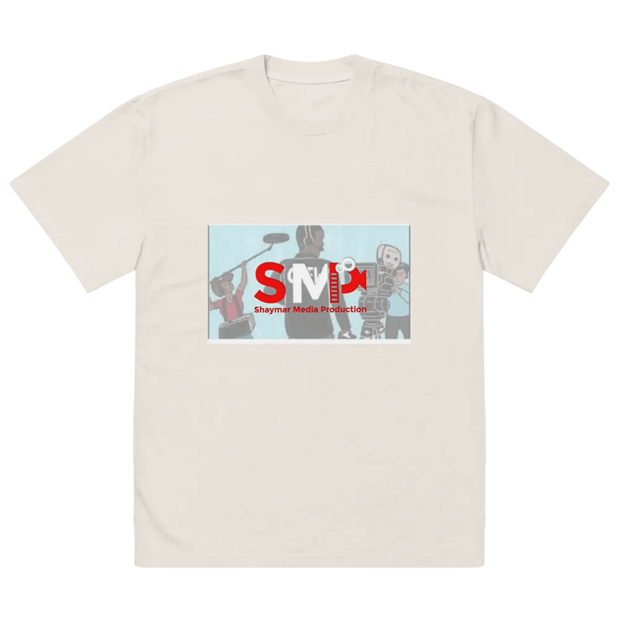 SMP Retro Media Production Oversized T-Shirt product image (2)