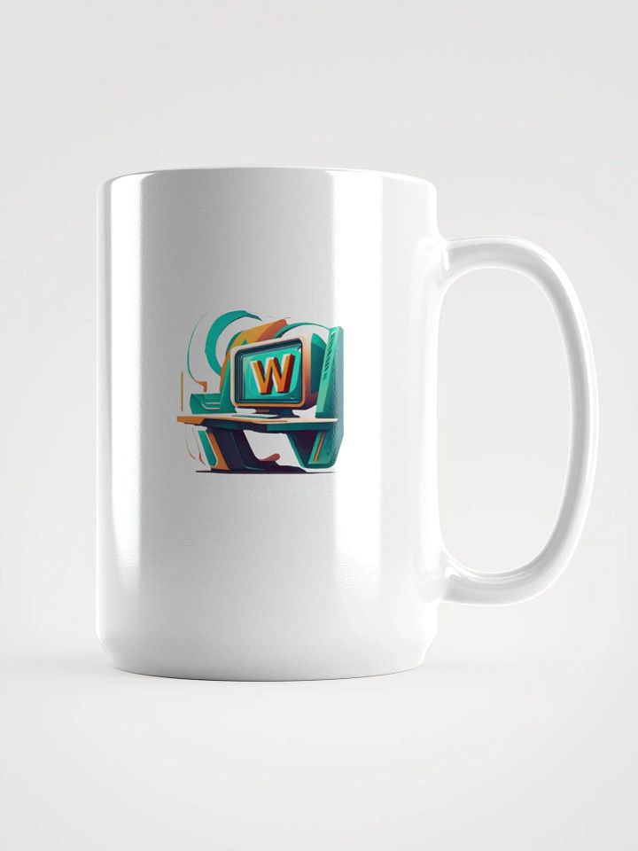 Waleed Digital Desk Logo Mug product image (1)