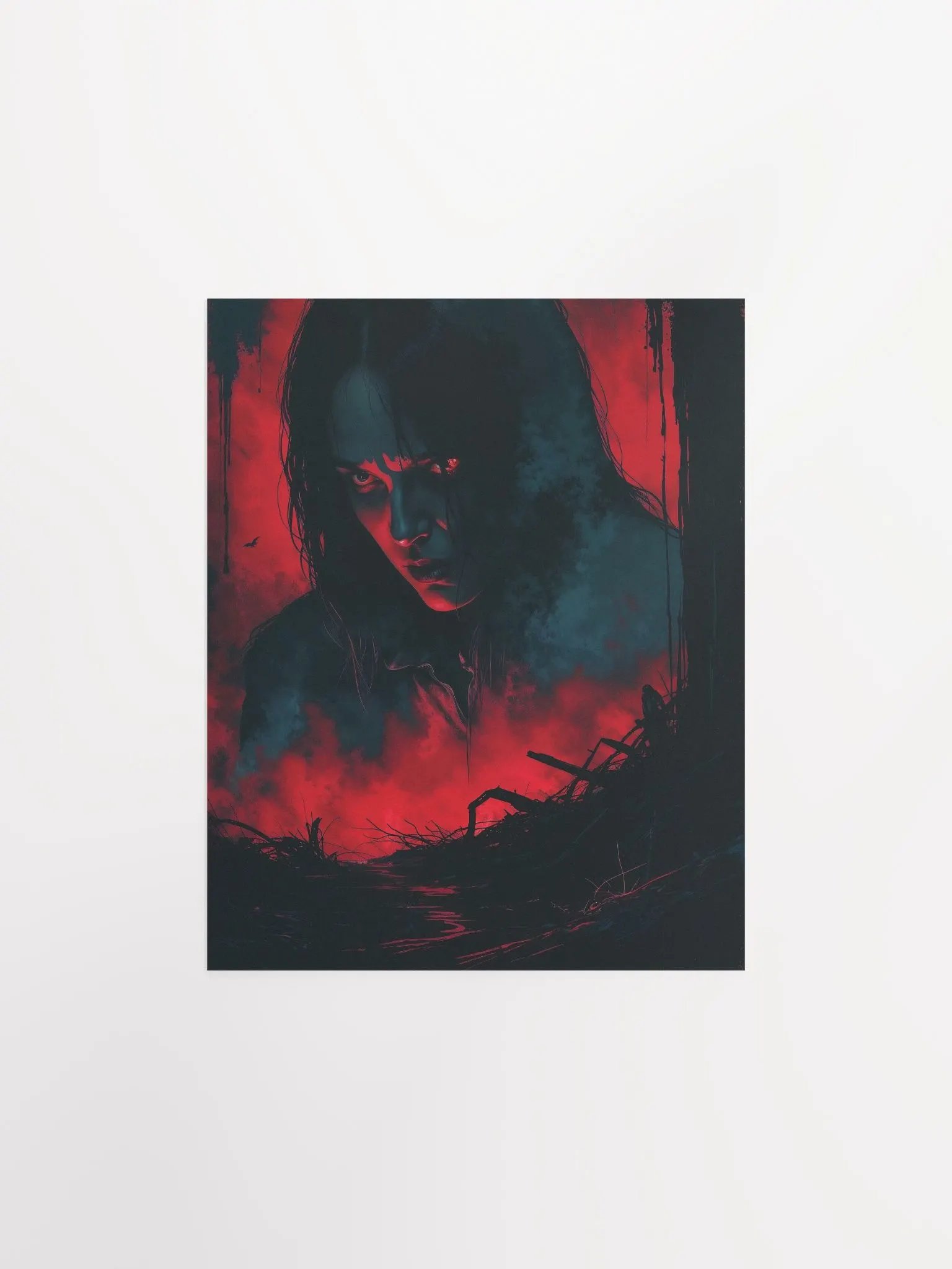 Fierce Gaze Matte Poster product image (5)