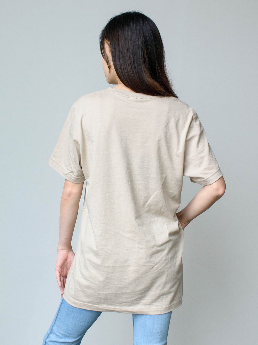 SleepyGiri Supersoft T-Shirt - (Tan) product image (3)