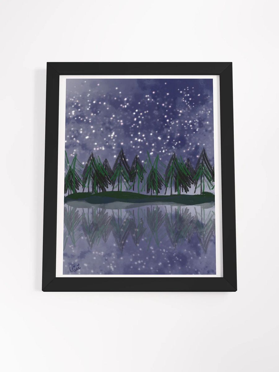 Starry Night Reflection Framed Poster product image (4)