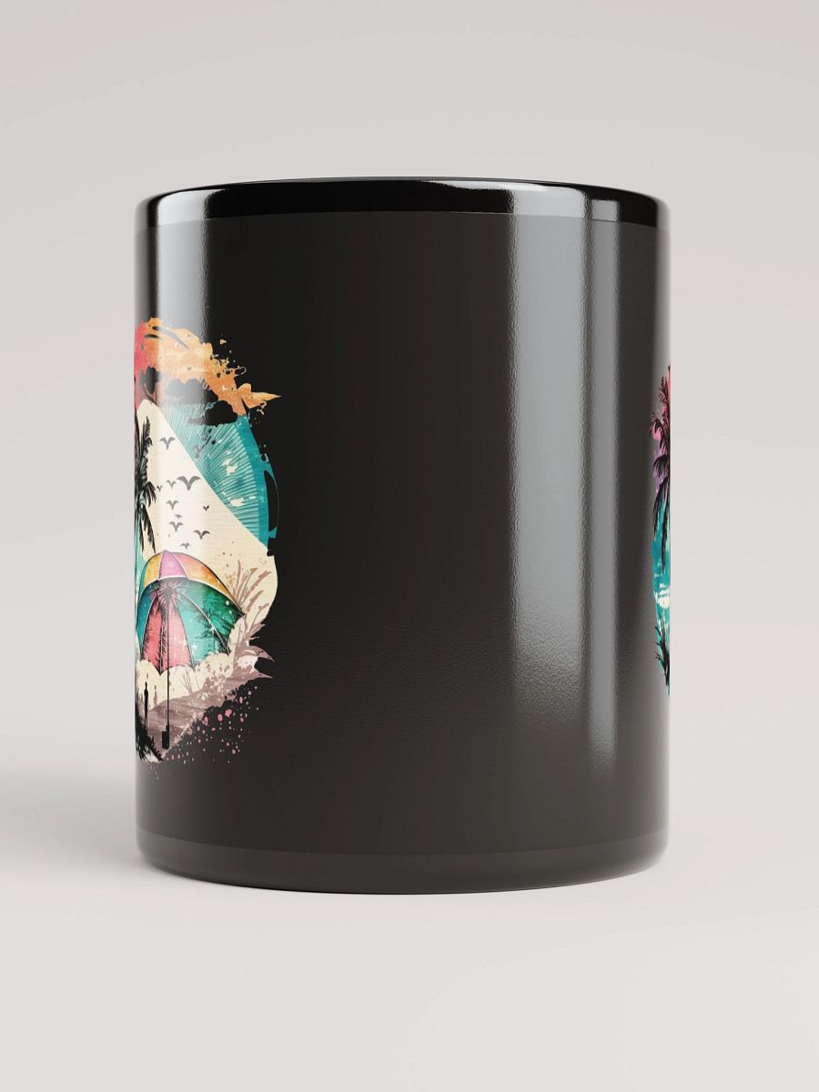 Tropical Paradise Black Glossy Mug product image (5)