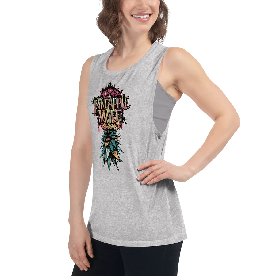 Pineapple Wife Urban Pineapple Flowy Muscle Tank product image (53)