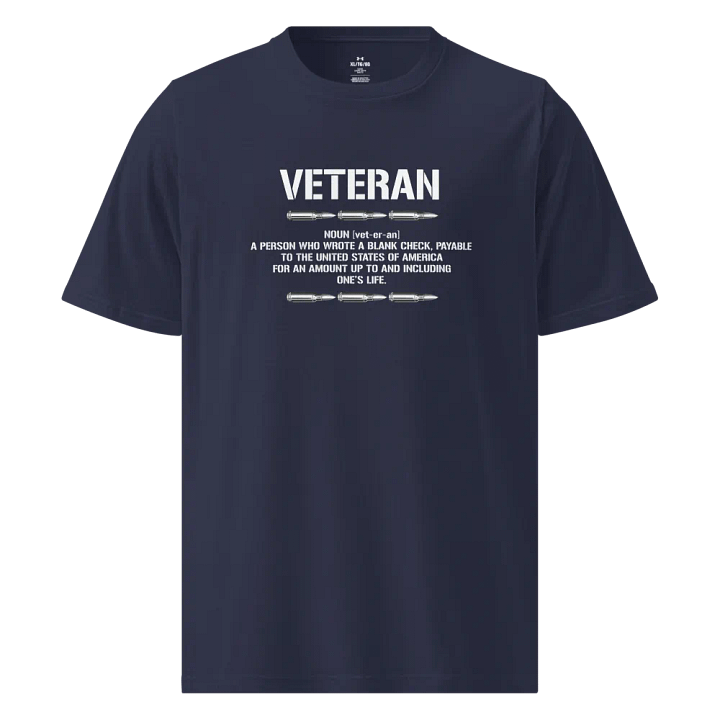 Veteran Blank Check Under Armour® Athletic T-Shirt - Dark product image (1)