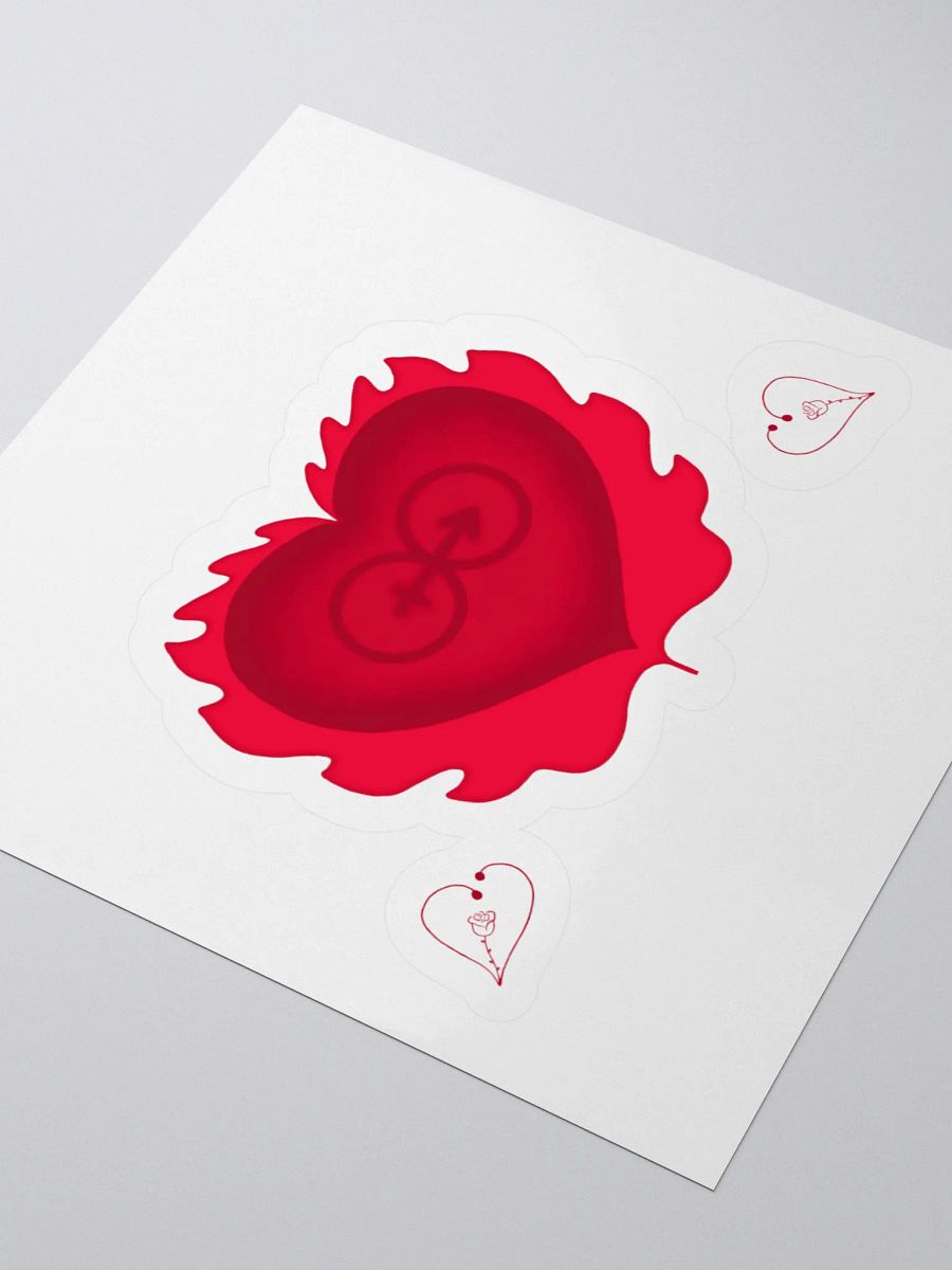 Eternal Love Kiss Cut Stickers product image (11)
