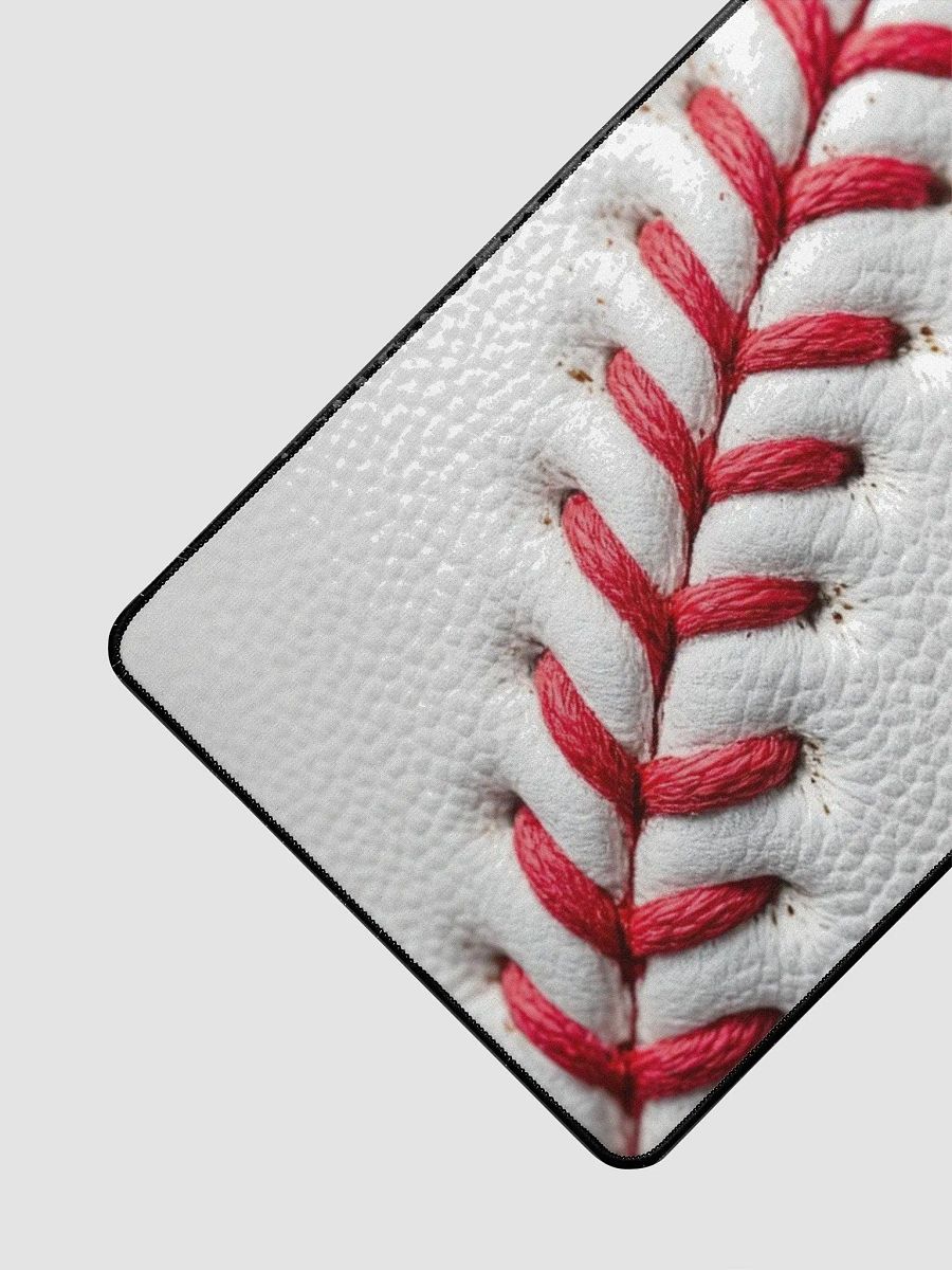 Baseball Stitching Desk Mat - Macro Sports Texture product image (3)