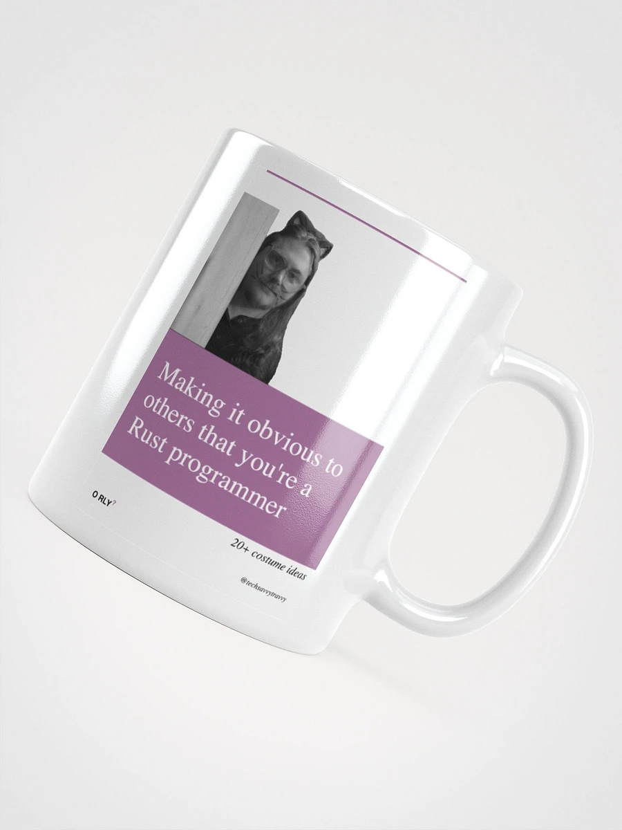 Trav Catboy Rust Programmer ORLY mug product image (12)